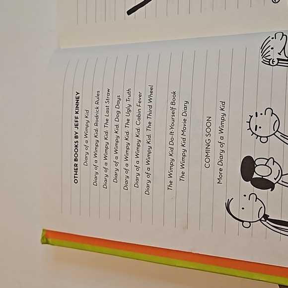 Diary of a Wimpy Kid Hard Luck Amulet Books Home Accents Table Books - Picture 11 of 17